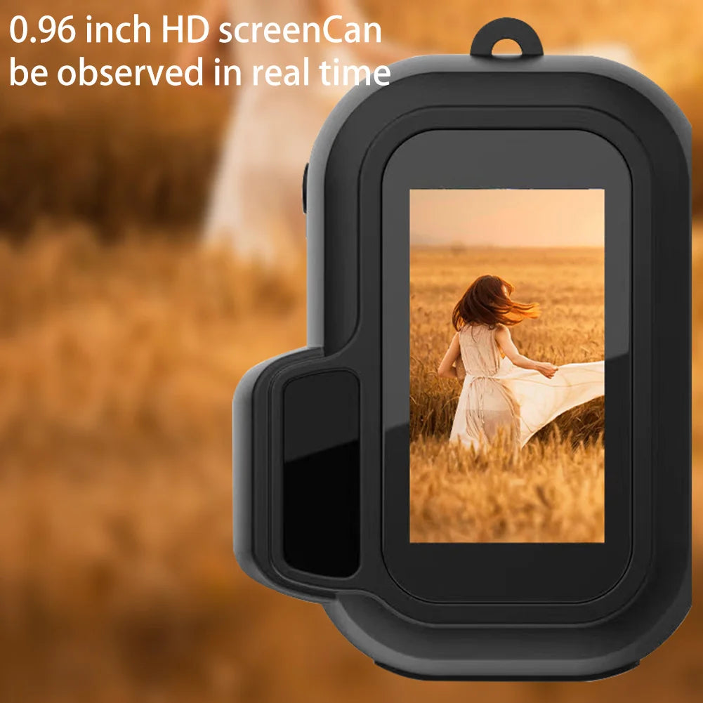 Mini Camera with 0.96In Screen 1080P Micro Digital Camera Small Video Camera Ultra Compact Mini Camera for Indoor Home Outdoor