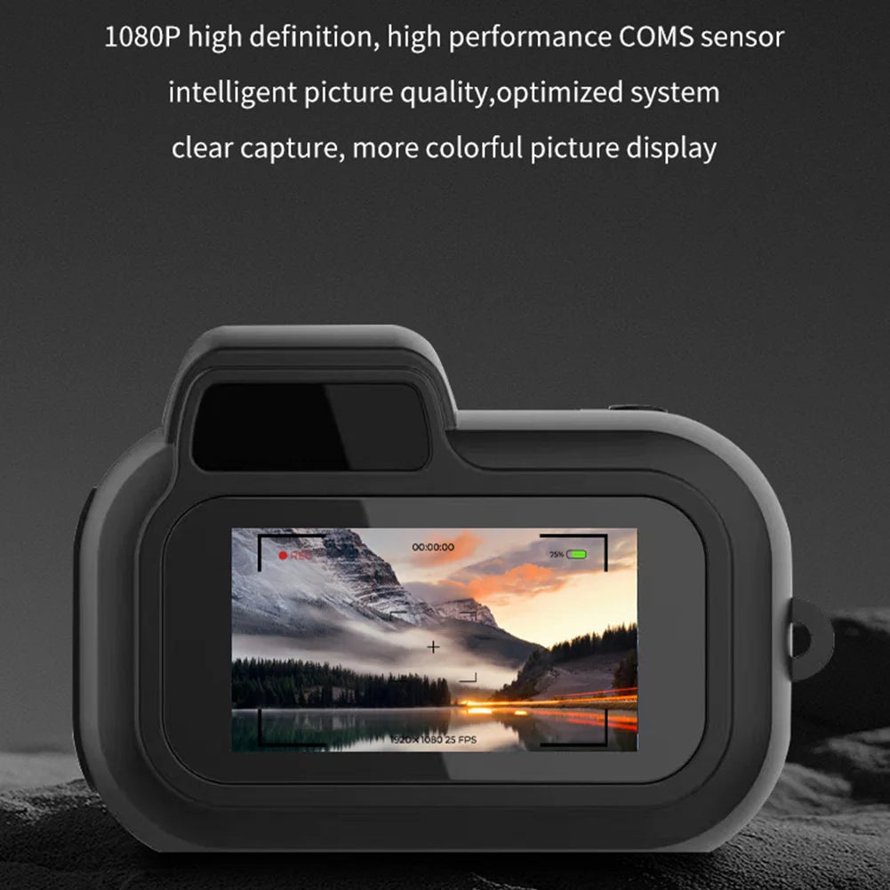Mini Camera with 0.96In Screen 1080P Micro Digital Camera Small Video Camera Ultra Compact Mini Camera for Indoor Home Outdoor