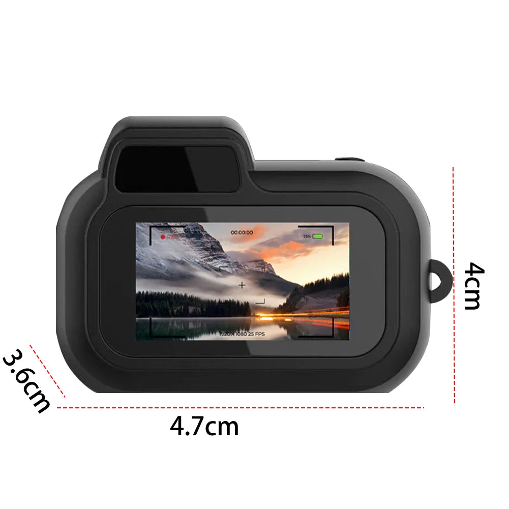 Mini Camera with 0.96In Screen 1080P Micro Digital Camera Small Video Camera Ultra Compact Mini Camera for Indoor Home Outdoor