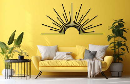 Sun Metal Wall Decor, Sun, Sun Art, Sun Decor, Sunrise, Sunrise Art, Beach Decor, Wall Art, Wall Decor, Room Decor, Home Decor, Home Gift