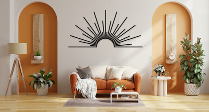 Sun Metal Wall Decor, Sun, Sun Art, Sun Decor, Sunrise, Sunrise Art, Beach Decor, Wall Art, Wall Decor, Room Decor, Home Decor, Home Gift