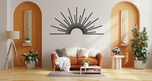 Sun Metal Wall Decor, Sun, Sun Art, Sun Decor, Sunrise, Sunrise Art, Beach Decor, Wall Art, Wall Decor, Room Decor, Home Decor, Home Gift